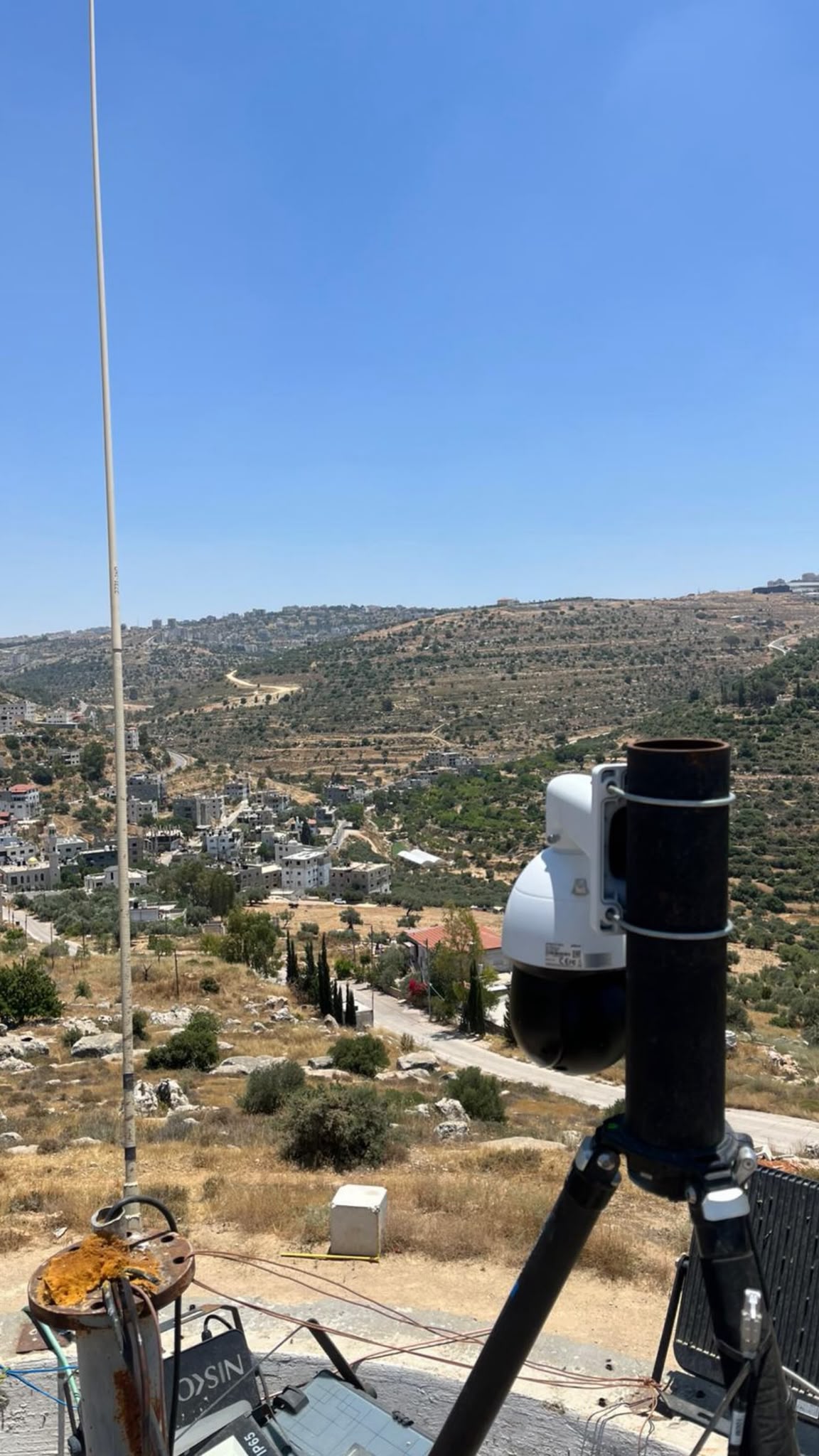 מצלמת PTZ לכיסוי שטח רחב